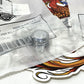 NOS Genuine Harley Davidson Set Of 2 Chrome Caliper Bolt Covers 43227-03