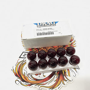 Drag Specialties 1157 Red Signal Bulb - 10 pack 2060-0181