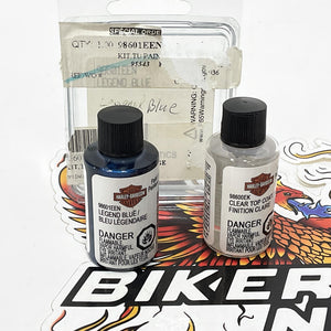 NEW Genuine Harley Legend Blue Touch Up Paint 98601EEN