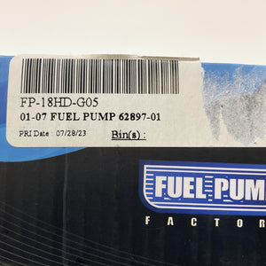 Fuel Pump Factory Harley 2001-2007 Touring Softail Fuel Pump Kit FP-18HD-G05