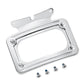 NEW Genuine Harley 2010 Up Touring Chrome Curved License Plate Frame 67900008