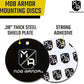 Mob Armor Magnetic Phone Mount Plates 2 Pack Strong Adhesive Steel Discs MOB-MD