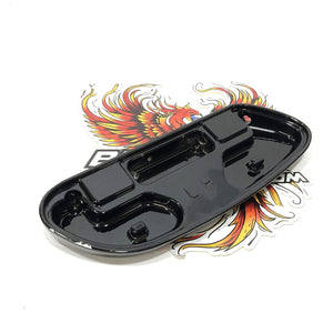 NOS Genuine Harley Streamliner Passenger Left Footboard Pan Black 50501810