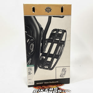 NEW Genuine Harley 2009-2024 Touring Black 80GRIT Rider Footboards 50501604
