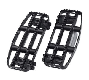 NEW Genuine Harley 2009-2024 Touring Black 80GRIT Rider Footboards 50501604