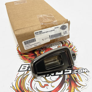 NEW Genuine Harley 2021 CVO Scorched Chrome Passenger Left Footrest 50501993