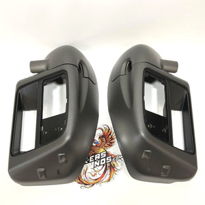 Genuine Harley 2014 Up Touring Lower Fairing Kit Industrial Gray Denim 57100257EFC