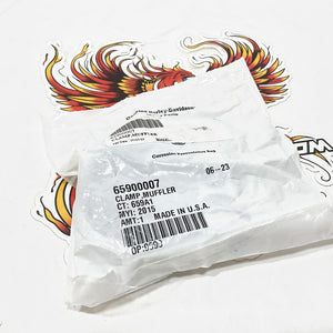 NOS Harley Street 750 500 Pan America Sport Glide Muffler Exhaust Clamp 65900007