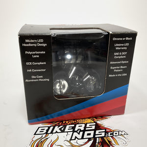 Custom Dynamics Harley Touring ProBEAM LED Headlamp 7" - Black PB-7-B