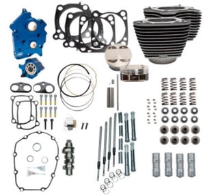 S&S Cycle 128" Power Package for 114"/117" Oil Cooled Harley M8 310-1103B