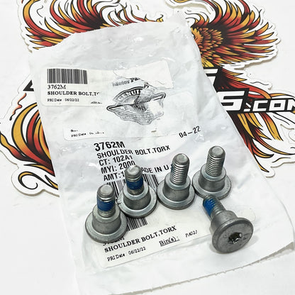 NEW Genuine Harley 5pc Brake Disk Shoulder Bolts 3762M