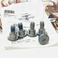 NEW Genuine Harley 5pc Brake Disk Shoulder Bolts 3762M