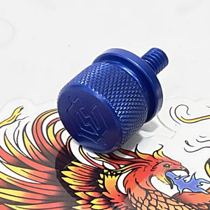 Crossthread 1/4x20 Blue Seat Bolt UP-001-BLU