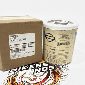 NEW Genuine Harley Clear Acrylic Urethane Quart 98628EK