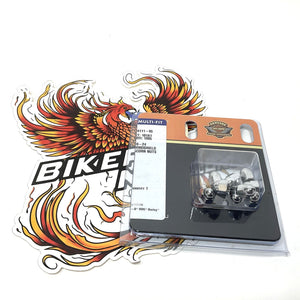 NEW Genuine Harley Windshield Chrome 10 -2 4  Acorn Nuts 10Pk 94111-95