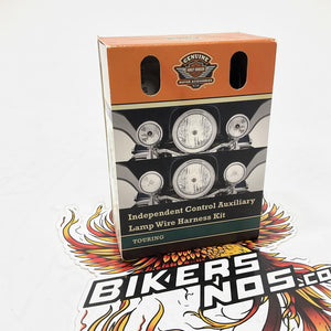 Harley 1996-2017 Softail Road King Auxiliary Lamp Wire Harness Kit 69200442