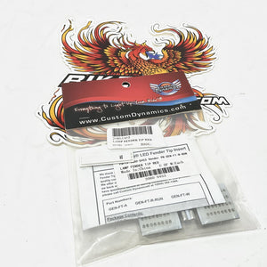 Custom Dynamics 1983-2008 Touring Softail LED Rear Fender Tip Board GEN-FT-R-RUN