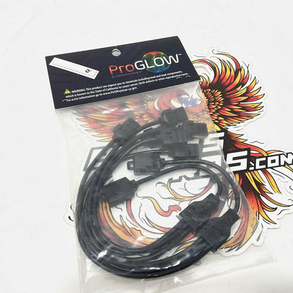 Custom Dynamics LED Lighting Pro Glow Y-Splitter 7" 3-Way Splitter PG-TRI-7