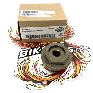 NOS Genuine Harley 2014 Up Touring Softail Dyna Retainer Sprocket 40100041