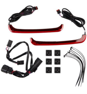 Custom Dynamics Harley Touring Saddlebag LED BAGZ Lights CD-LPSEQ-BCM4-R
