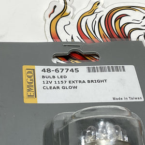 EMGO 1157 Style LED two piece set Bulbs - Clear 2060-0025 48-67745