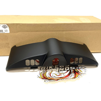 NOS Genuine Harley 2014 Up Touring DASH PANEL FAIRING Black Denim 70900392BYM