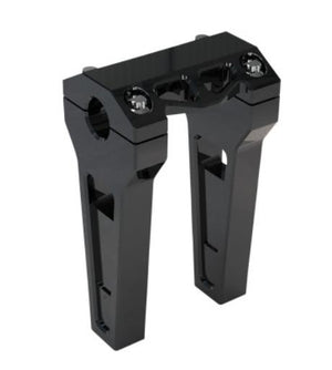 LA Choppers Straight 6" Black Performance Harley 1" Clamp Risers LA-7470-06B