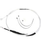 Magnum Harley Braided Sterling Chromite II Clutch Cable 74-11/16" 322312HE