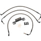 LA Choppers Black 2014-2019 Harley Touring Brake Line 12-14" Apes LA-8011B13M