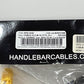 LA Choppers Black Braided 2021-2023 Harley Touring Clutch Cable 54" LA-8056C16M
