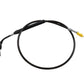 LA Choppers Black Braided 2021-2023 Harley Touring Clutch Cable 54" LA-8056C16M