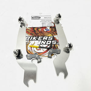 Memphis Shades Plates Sportshield Harley Dyna Sportster Narrow Polished MEM8819