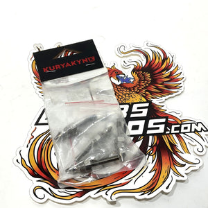 Kuryakyn Windshield Chrome Mounting Spikes - 2015-2023 Harley Road Glide KUR5715