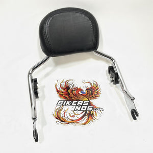 Nice! Genuine CVO Harley 2009 up Touring Passenger Backrest Short Chrome 52610-09