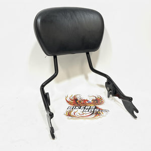Genuine Harley Real Leather Black 2009 Up Touring Passenger Backrest 54247-09