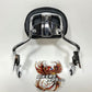 Nice! Genuine CVO Harley 2009 up Touring Passenger Backrest Short Chrome 52610-09