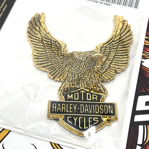NEW Genuine Harley Self Adhesive Gold Eagle Medallion Badge Emblem 91811-85