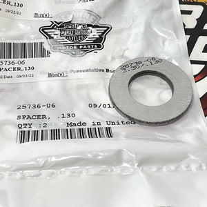 NOS Genuine Harley 2007 Up Big Twin .130 Cam Spacer 25736-06