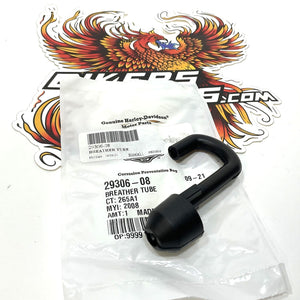 NOS Genuine Harley 2008-2017 Softail Dyna Breather Tube 29306-08