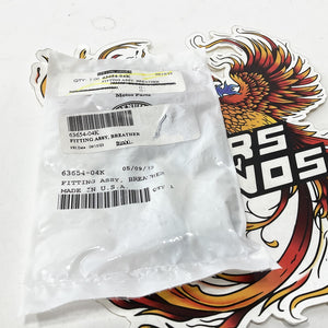 NOS Genuine Harley 2004 Up V-Rod Cam Cover Breather 63654-04