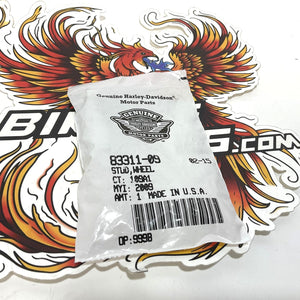 New Genuine Harley 2017-2025 Trike Wheel Stud 83311-09