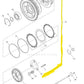NEW Genuine Harley 2017-2023 Touring Clutch Basket and Assembly 37000254A