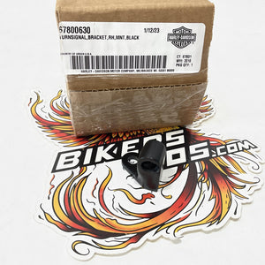 NEW Genuine Harley Softail Dyna Right Black Turn Signal Mount Bracket 67800630