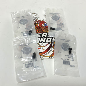 NOS Genuine Harley 4pc Fairing Door Push In Snaps 2005-2013 Touring 8174