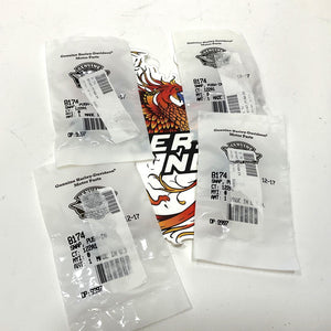 NOS Genuine Harley 4pc Fairing Door Push In Snaps 2005-2013 Touring 8174