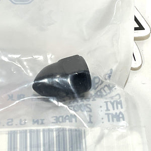 NOS Genuine Harley 2 Gloss Black Mirror Acorn 5/16-24 Nuts 8196