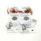 NOS Genuine Harley 2 Gloss Black Mirror Acorn 5/16-24 Nuts 8196