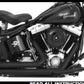 Vance Hines Black Front heat shield for 47959 47921 1986-2009 Softail Bigshots
