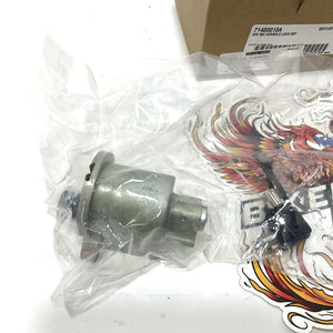 NEW Genuine Harley 2014Up Road King Chrome Complete Ignition Lock Set 71400010A