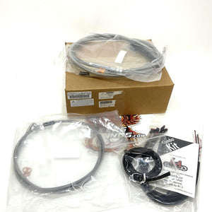 La Choppers Stainless 12"14" Handlebar Cable Kit 2018-2022 Softail 0662-0546